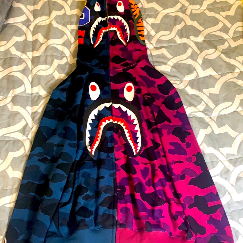 Bape Jacket Blue/Purple
